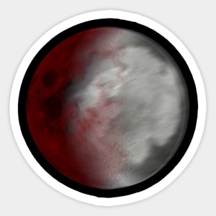 Blood Moon Sticker